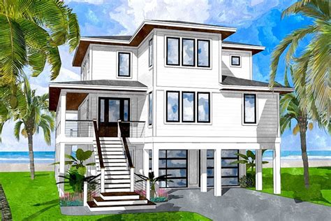Raised Beach House Plans House Plan Ideas