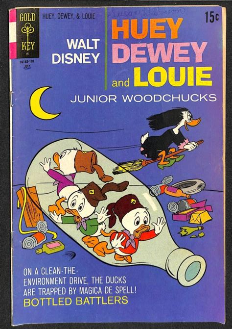 Huey Dewey And Louie Junior Woodchucks 10 1971 Comic Books