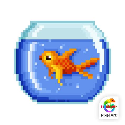 Scarlet Goldfish Pixel By Pixeldonutofcanada91 On Deviantart