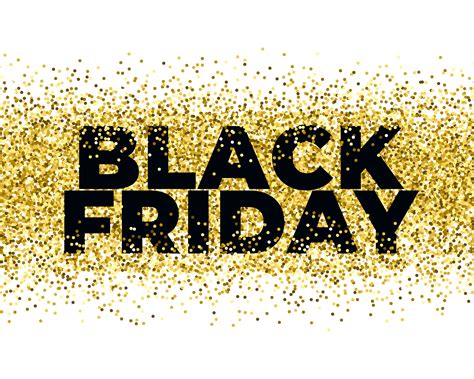 Black Friday Backgroun With Golden Particles Download Free Vector Art