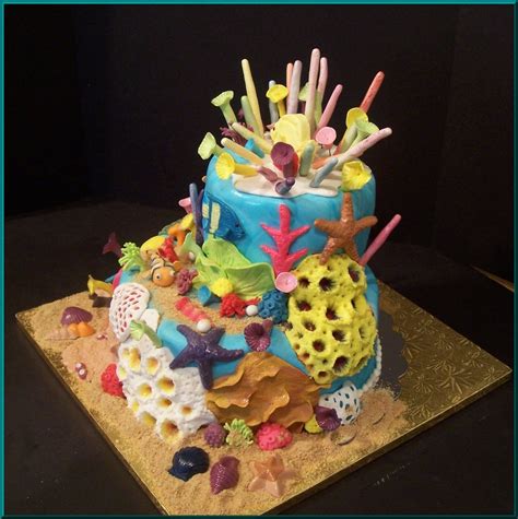 Coral Reef Cake