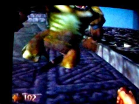 Enemies Fight In Fourth Level Of Turok Dinosaur Hunter For N64 YouTube