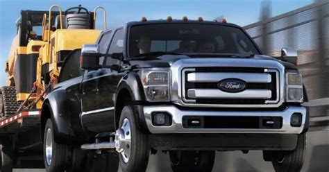 2016 Ford F 350 Towing Capacity With Chart Super Duty Pickups