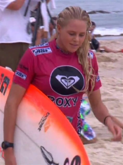 Laura Enever USA During The Roxy Pro Gold Coast Snapper Rocks 2011