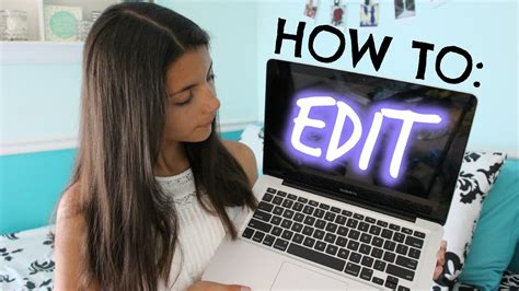 How to edit photos using photoshop: How I Edit My YouTube Videos (iMovie) | Part 2 - YouTube