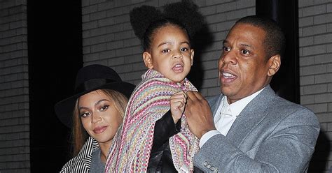 Blue Ivy Carter De Sortie Avec Son Papa La Fille De Beyoncé Et Jay Z