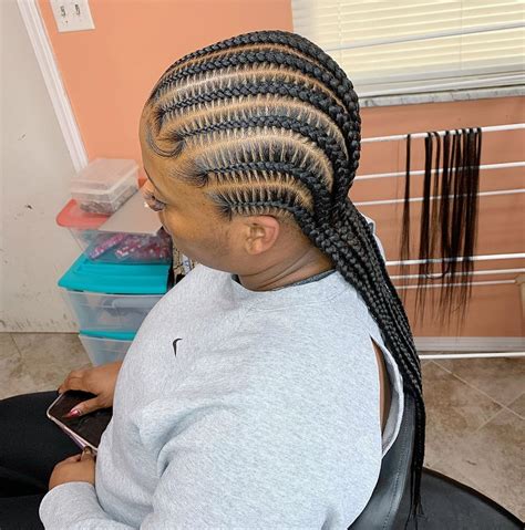 Indys Finest ️ On Instagram 💕stitchbraids Protectivehairstyles