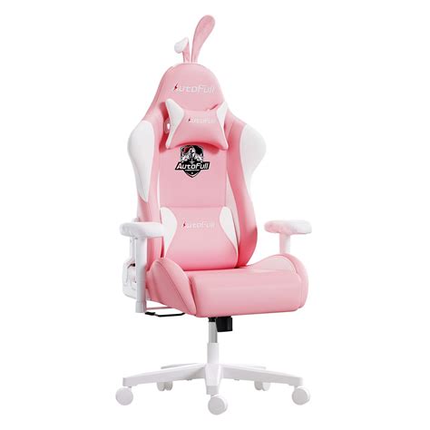 Buy Autofull C2 Pink Bunny Gaming Chair Ergonomic Office Chair Pu Leather High Back Racing