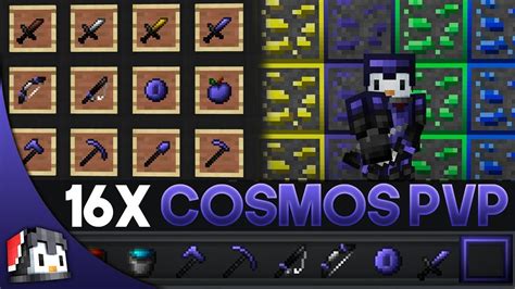 Cosmos 16x Mcpe Pvp Texture Pack Fps Friendly Youtube
