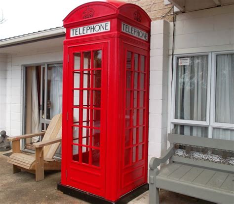 Red English Telephone Booth Plans Pdf Downloadable File Etsy