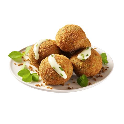 Falafel Png With Ai Generated Fried Food Diet Png Transparent Image