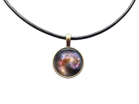 Deep Space Necklace Nebula Pendant Galaxy Jewelry Etsy Space