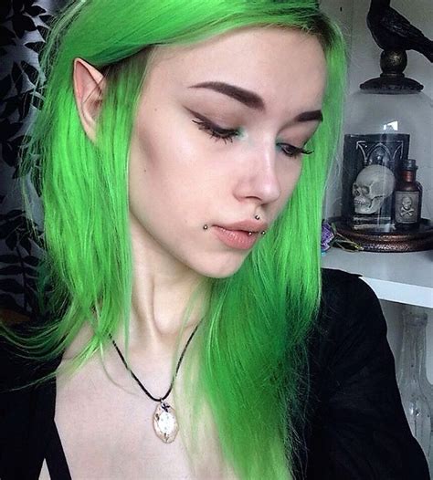25 Green Hair Color Ideas You Have To See Green Hair Neon Green Hair