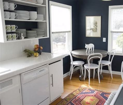 Changing kitchen cabinet paint colors is an easy way to give your kitchen a whole new look. Beautiful Navy Blue Kitchen Cabinets #7 Navy Blue Kitchen ...