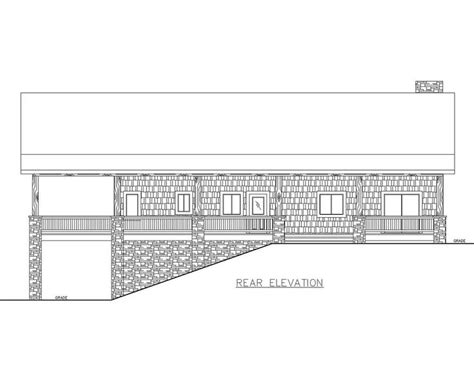 Mountainside House Plan With Walk Out Basement In 2022 Craftsman