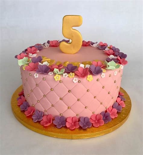 5th Birthday Cake 5th Birthday Cake Cake Cake Decorating