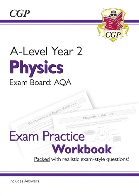 A Level Physics Aqa Year Exam Practice Workbook Includes Answers