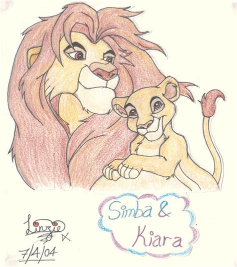 Simba And Kiara By Kagira On Deviantart