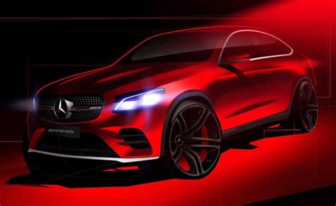 Mercedes Benz Glc Coupe Teased One Last Time News