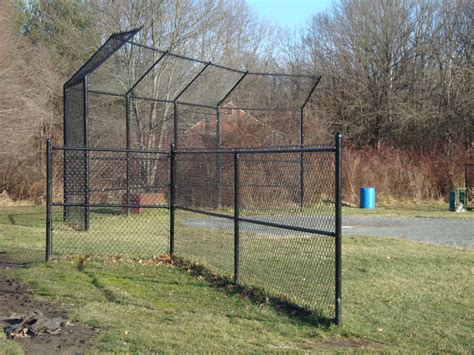 Two fixed shell batting cages. Baseball Backstops, Batting Cages & Dugouts - Reliable Fence