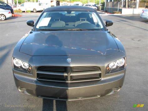 2008 Dodge Charger Police Package In Dark Titanium Metallic Photo 3