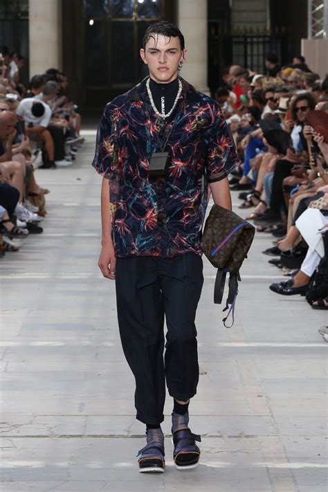 A Look From The Louis Vuitton Mens Spring Summer 2018 Fashion Show By