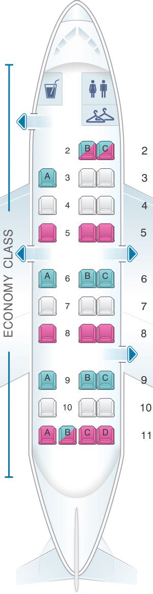 Seat Map American Airlines Embraer Erj Seatmaestro Hot Sex Picture