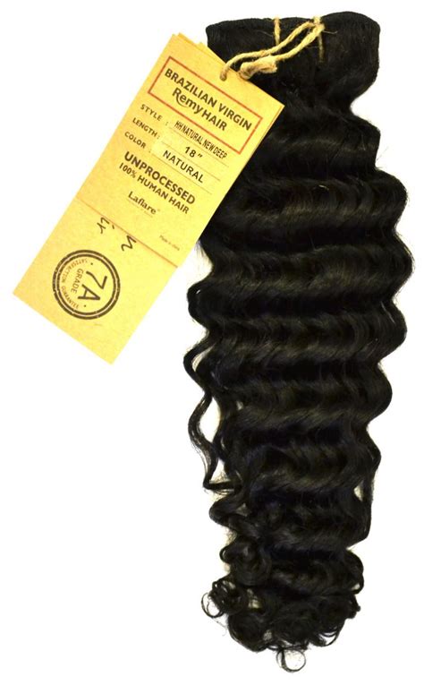 Laflare Unprocessed Brazilian Virgin Remy Hair Weave Hh Natural New Deep Inch