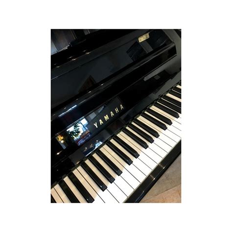 Piano Droit Yamaha M J Noir Brillant