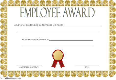 43 Employee Recognition Certificate Templates Pictures Infortant
