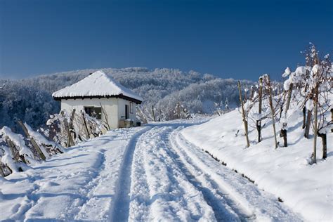 Small Snowy Cottage Free Photo Download Freeimages