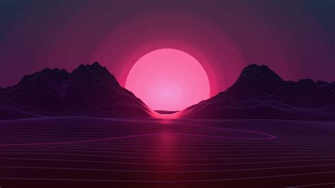 Cool Retro Sun Wallpapers Wallpaper Cave