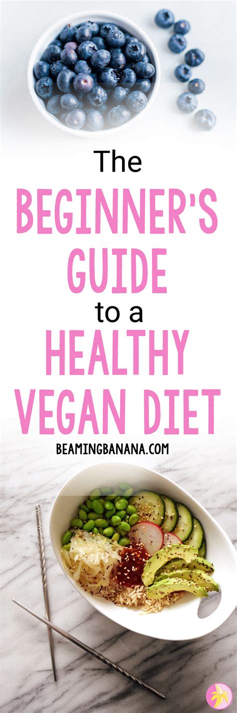The Beginners Guide To A Healthy Vegan Diet Sweet Vegan Sara