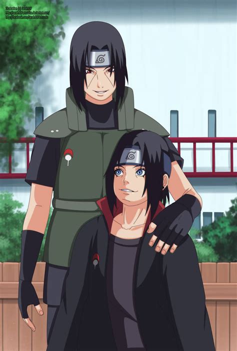 Itachi And Hayase Uchiha Father And Son By Sarah927artworks On Deviantart