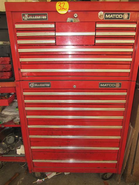 Matco Stack On Excellerator Toolbox On Casters