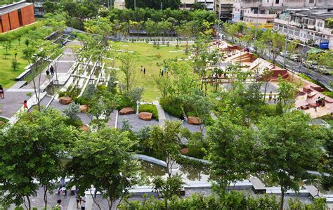 Chulalongkorn University Centenary Park Green Infrastructure For The