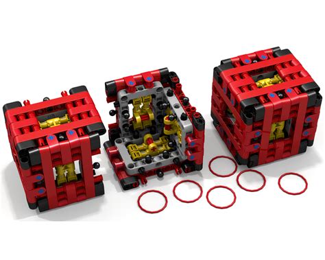Lego Moc 7022 Puzzle Box By Aeh5040 Technic 2014 Rebrickable