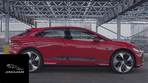 Jaguar I Pace Concept Photon Red Driven In London