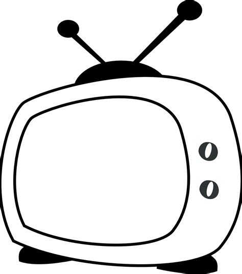 Television Clipart Coloring Picture 2119529 Television Clipart Coloring