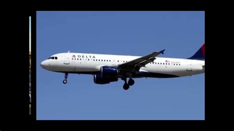 Delta Airlines Airbus A320 New Livery Landing At Pasco Tri Cities Wa