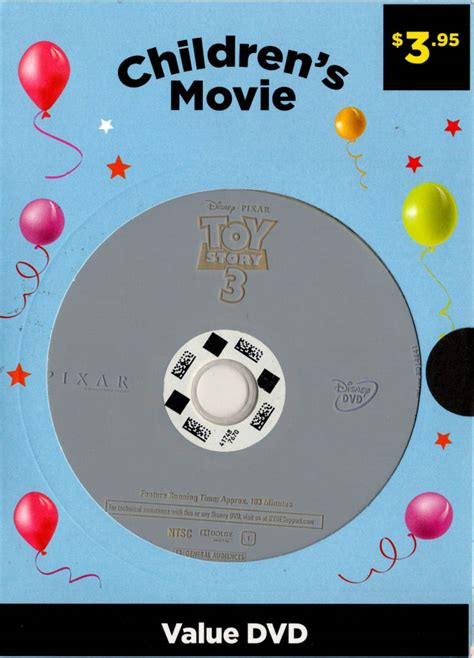 Toy Story 3 2010 Disney Pixar Dvd