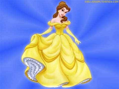 Encantadora Princesa Bella Dibujos Disney