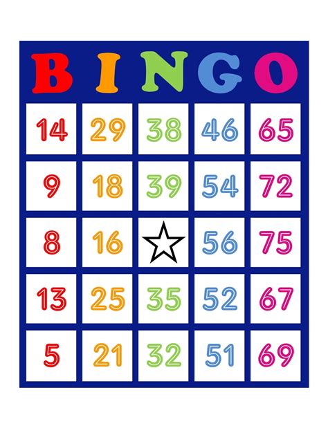 Pin On Printable Bingo Cards