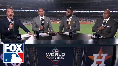 Mlb On Fox Crew On The Nationals Dominating Game 2 Win Of The World