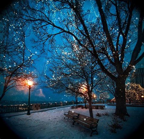 Beautiful Winter Night Pictures Photos And Images For Facebook