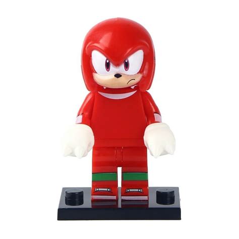 Knuckles The Echidna Sonic The Hedgehog Minifigures Building Toy T