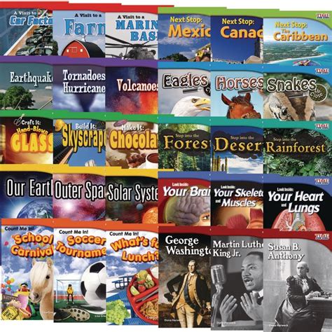 Time For Kids Informational Text Grade 2 Readers 30 Book Set