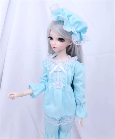 New Arrival 13 14 16 Bjd Doll Sd Clothes Lovely Toy Blue Clothes For