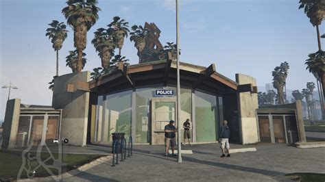 Gta 5 Police Station All Police Locations With Map And Photos