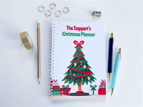 Christmas Planner Organiser Book